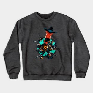 The Eight-Gun Squid Crewneck Sweatshirt